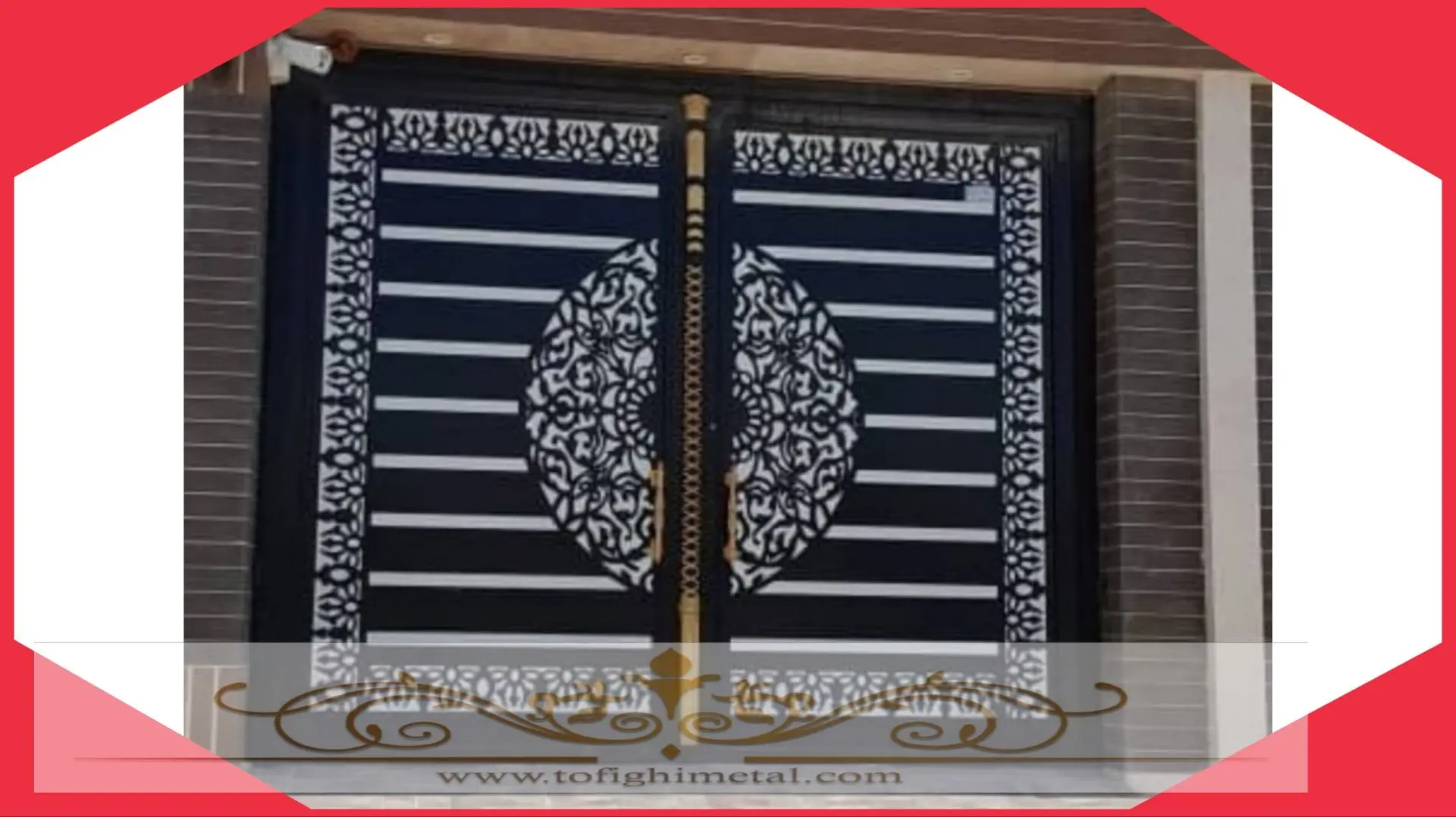 ۲۰ مدل جدید درب حیاط در تهران 27 درب حیاط در تهران