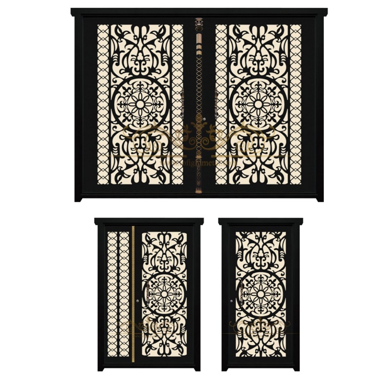 درب حیاط لیزری CNC کد 21533