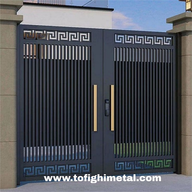 درب حیاط مدرن کد 04