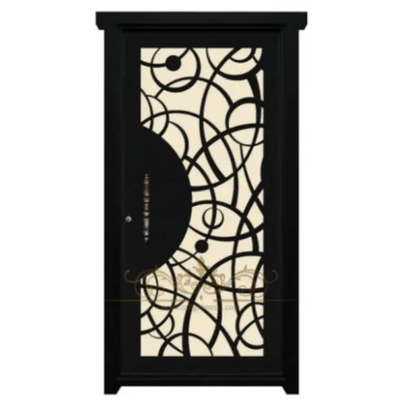 درب فلزی لیزری نفر رو cnc کد 21482