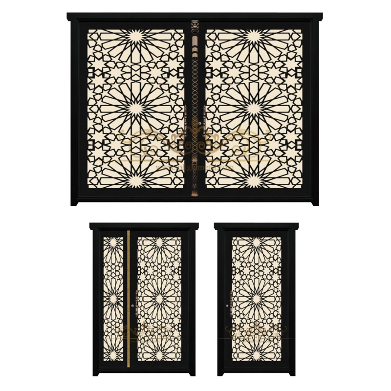 درب CNC دو لنگه کد 21373
