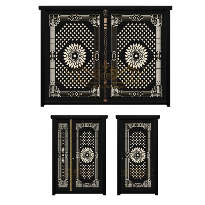 درب CNC دو لنگه کد 21376