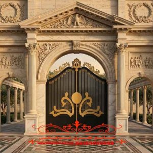 درب حیاط در تبریز