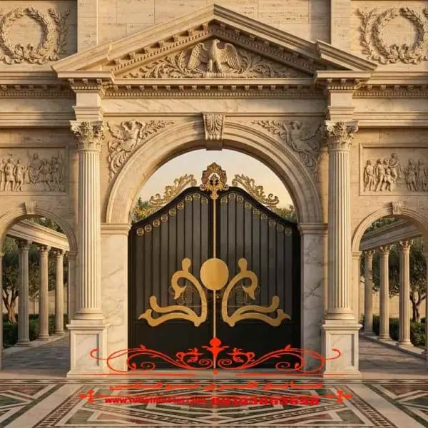 درب حیاط در تبریز