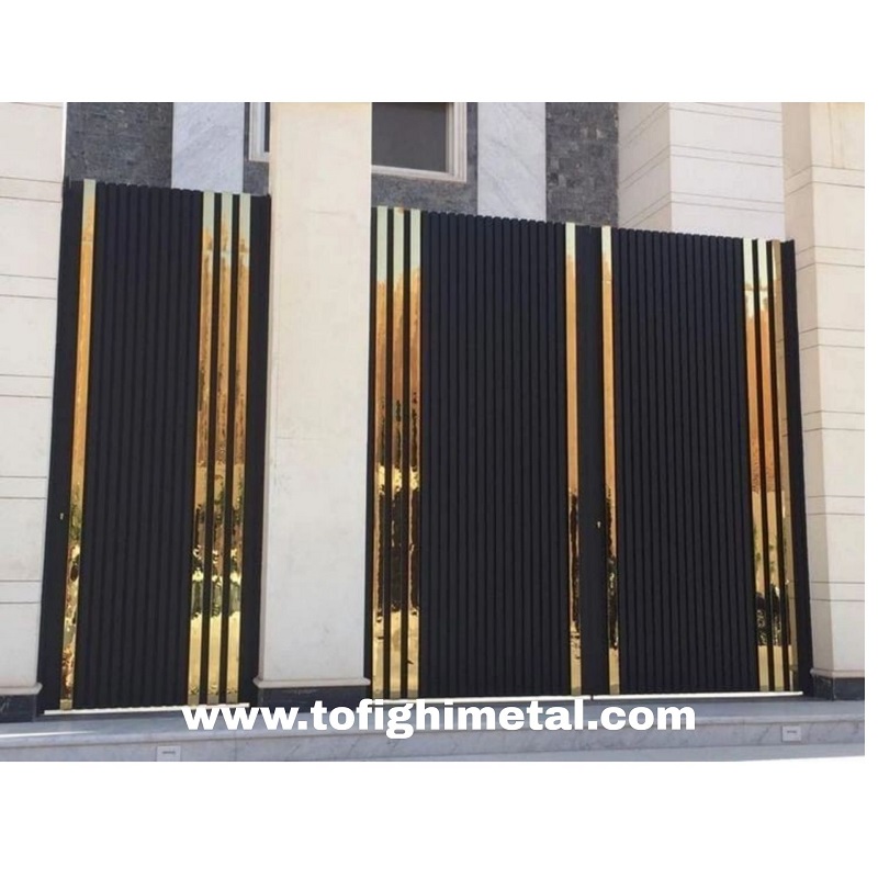 درب دو لنگه و تک لنگه ساده مدرن کد 07
