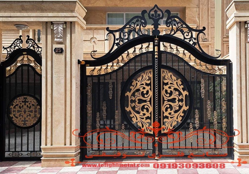 درب حیاط لیزری (CNC)
