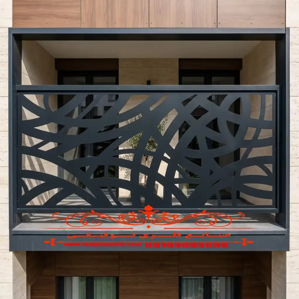 نرده CNC طرح انتزاعی