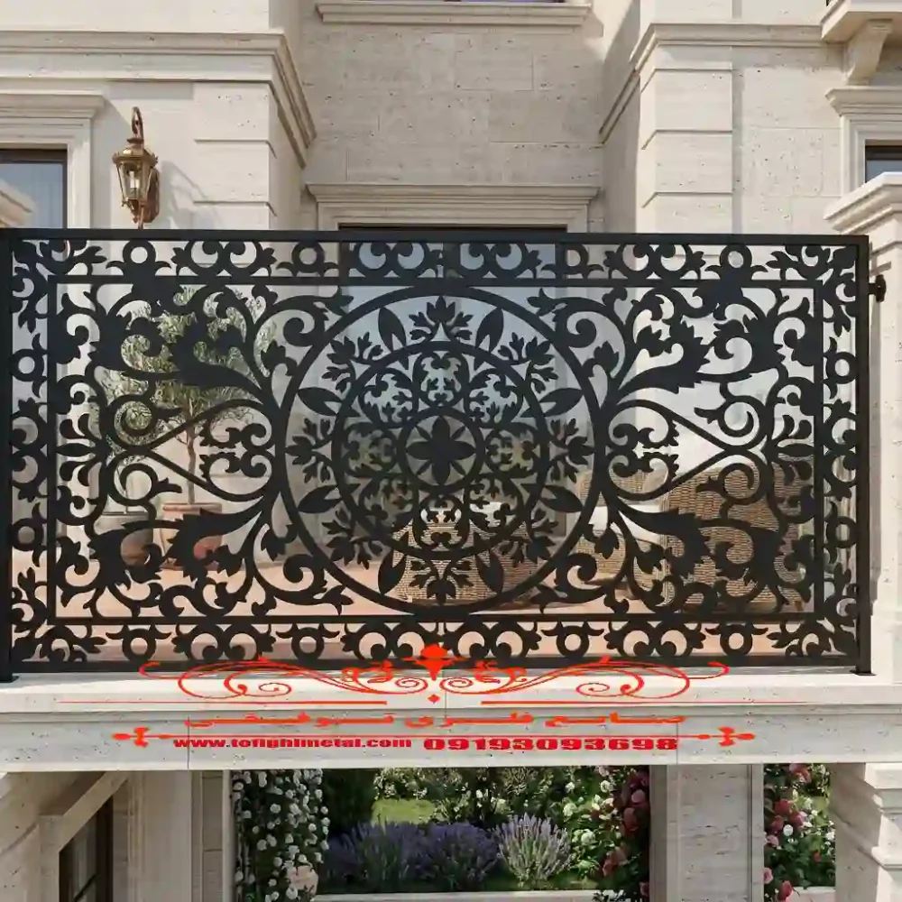 نرده CNC طرح رامیلا