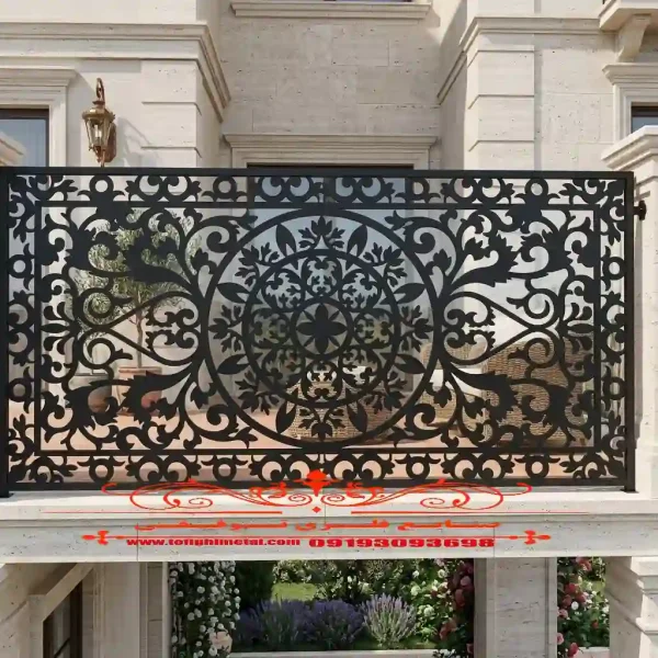 نرده CNC طرح رامیلا