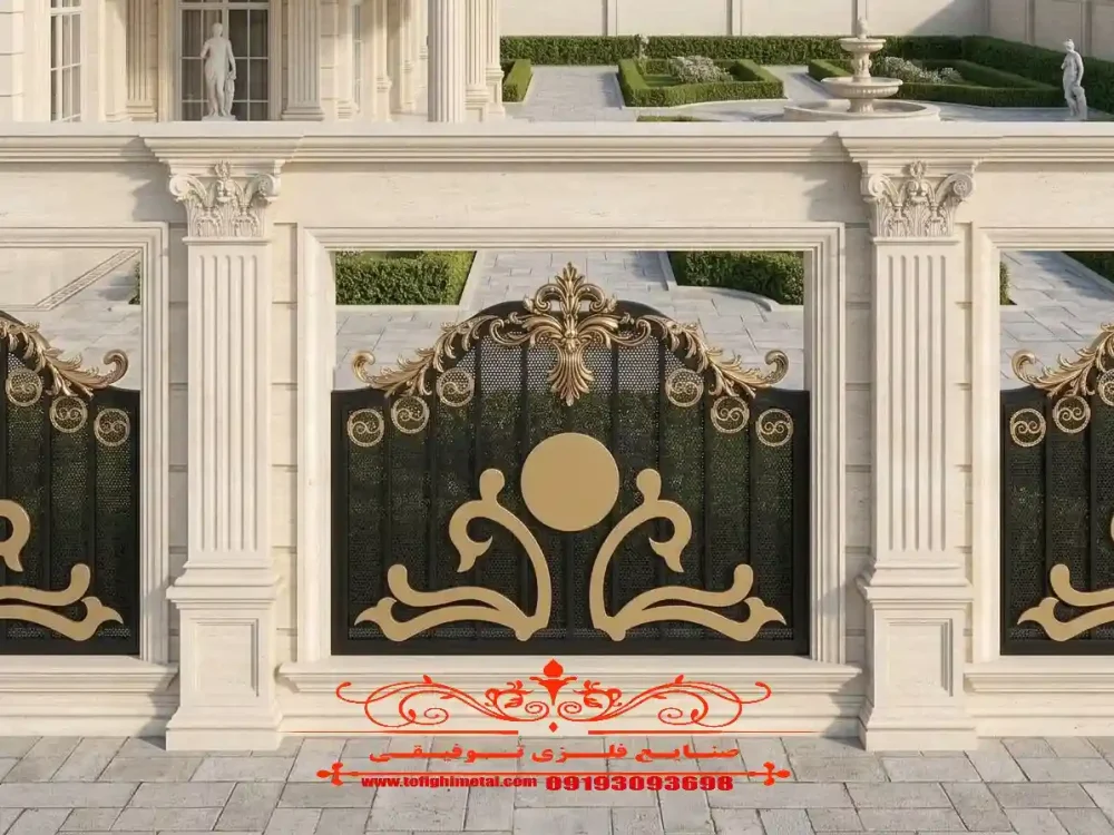 نرده لیزری طرح نازنین - Image 2
