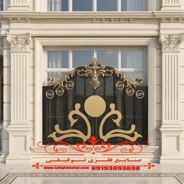 نرده لیزری طرح نازنین